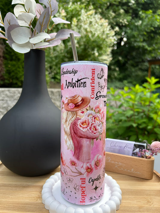 Edelstahl Thermobecher I Tumbler I Affirmation 1