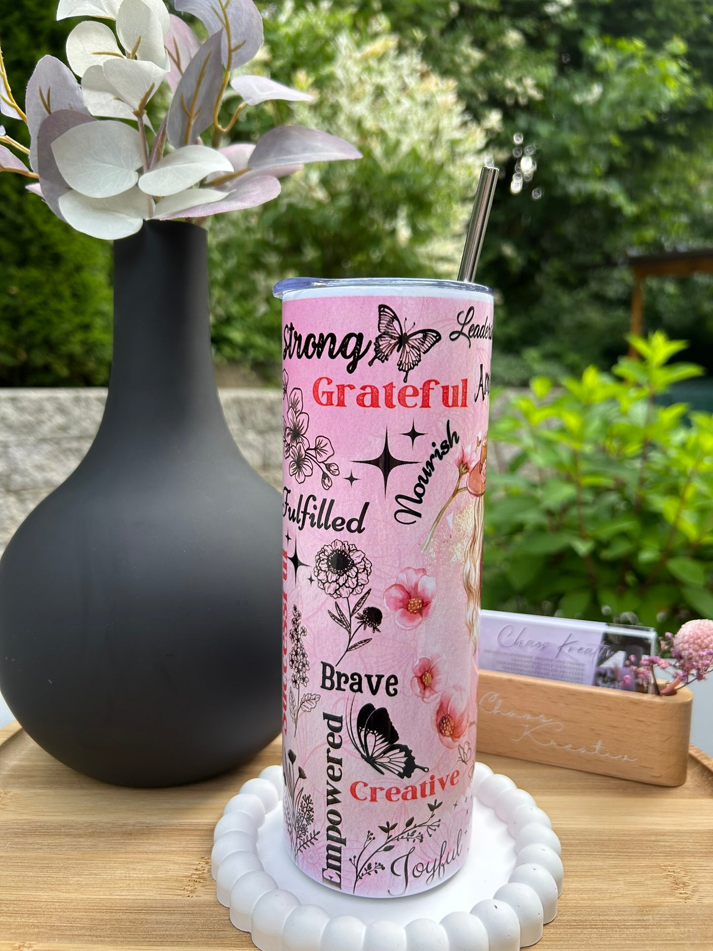 Edelstahl Thermobecher I Tumbler I Affirmation 1