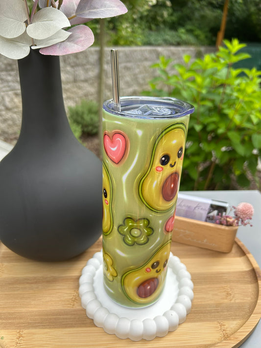 Edelstahl Thermobecher I Tumbler I Avocado