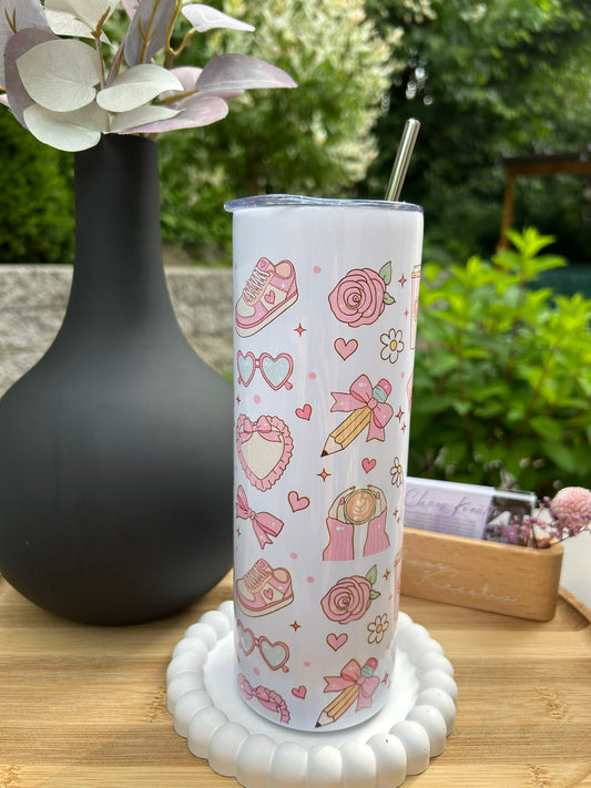 Edelstahl Thermobecher I Tumbler I Girlie 1