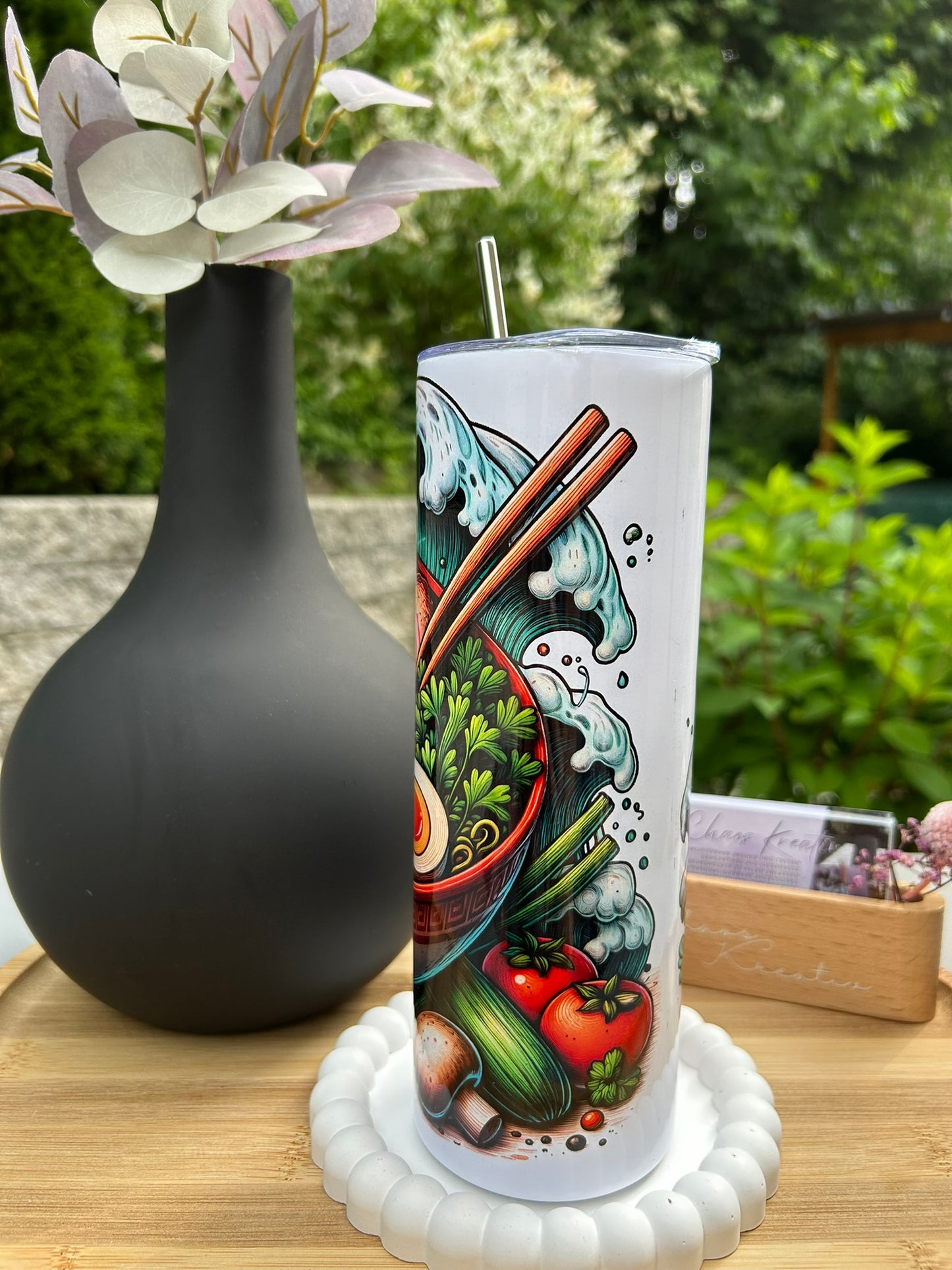 Edelstahl Thermobecher I Tumbler I Kawaii Katze