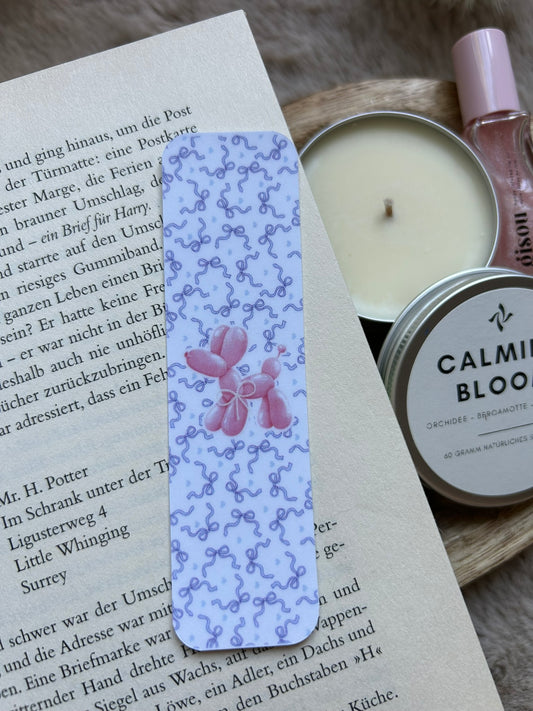 Lesezeichen Set 3 I blaue Schleifen