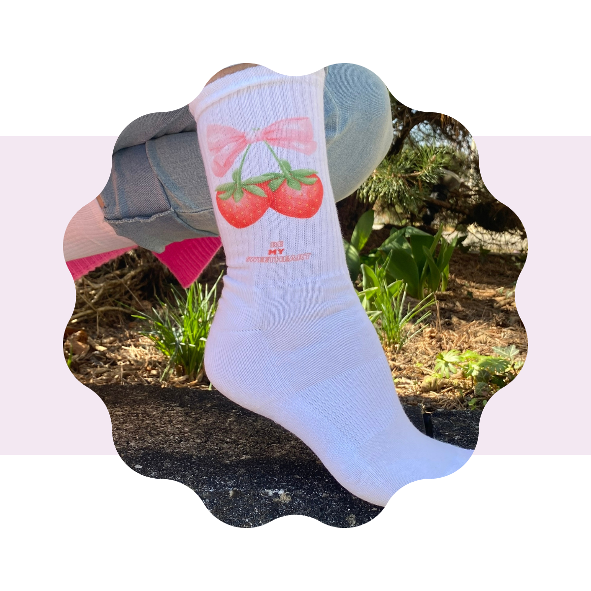 Socken mit Motiv / Spruch