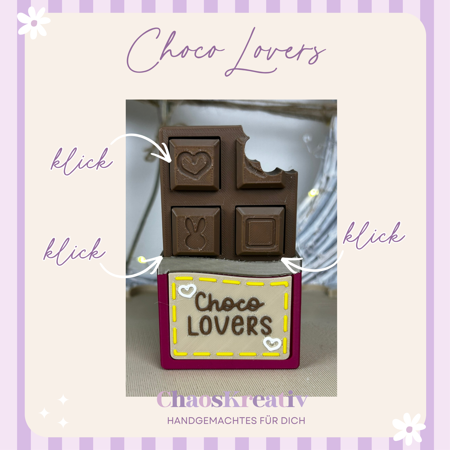 Klicker Fidget Toy - Choco Lovers