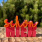 3D Schriftzug I Statement Spruch I Dekoration "Schön hier"