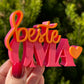 3D Schriftzug I Statement Spruch I Dekoration "Beste Oma"