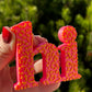 3D Schriftzug I Statement Spruch I Dekoration "Hi"