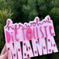 3D Schriftzug I Geschenk Muttertag I Statement Spruch I Dekoration "Hier wohnt die tollste Mama"