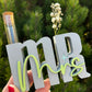 Hochzeitsgeschenk "Mr & Mrs" - Geldgeschenk zur Hochzeit I 3D Geschenk Schriftzug I Gutschein
