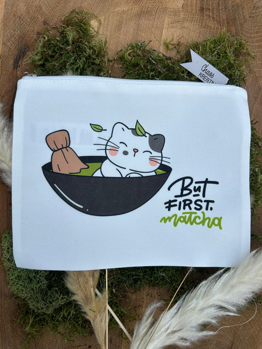 Kosmetiktasche Matcha