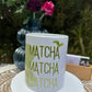 Personalisierbare Matcha Tasse. Keramiktasse, Kaffeebecher, Matcha Design