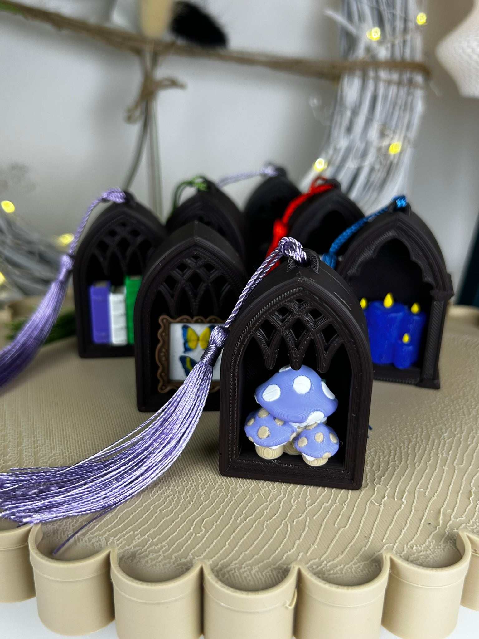 Klicker Anhänger, Schlüsselanhänger, Sensorisches Spielzeug, ADHS Spielzeug Beschäftigung, Stressabbau, Cozy Geschenk, Cozy Regal