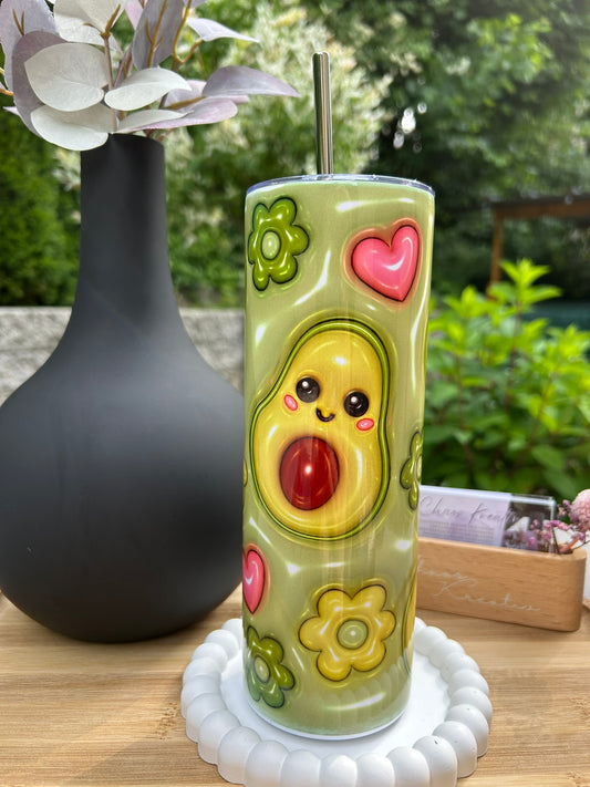 Edelstahl Thermobecher I Tumbler I Avocado