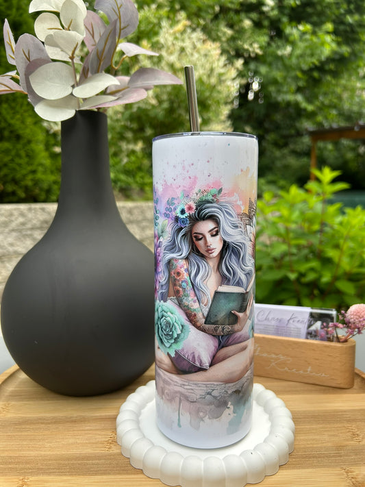 Edelstahl Thermobecher I Tumbler I Booklover 2