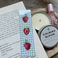 Lesezeichen Set 5 I Erdbeeren