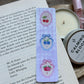 Lesezeichen Set 4 I blaue Schleifen
