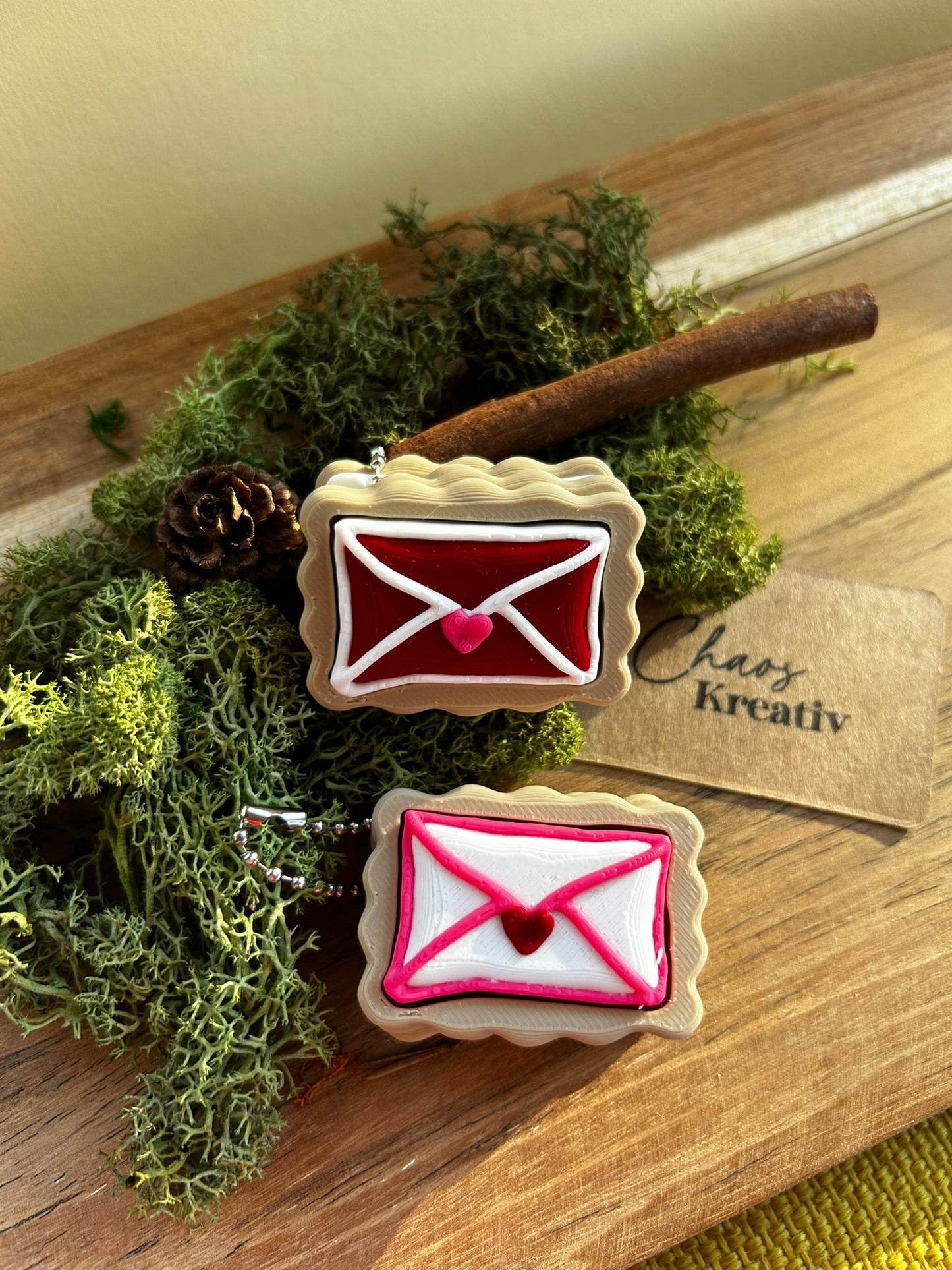 Klicker Fidget Toy - Liebesbrief Cookie