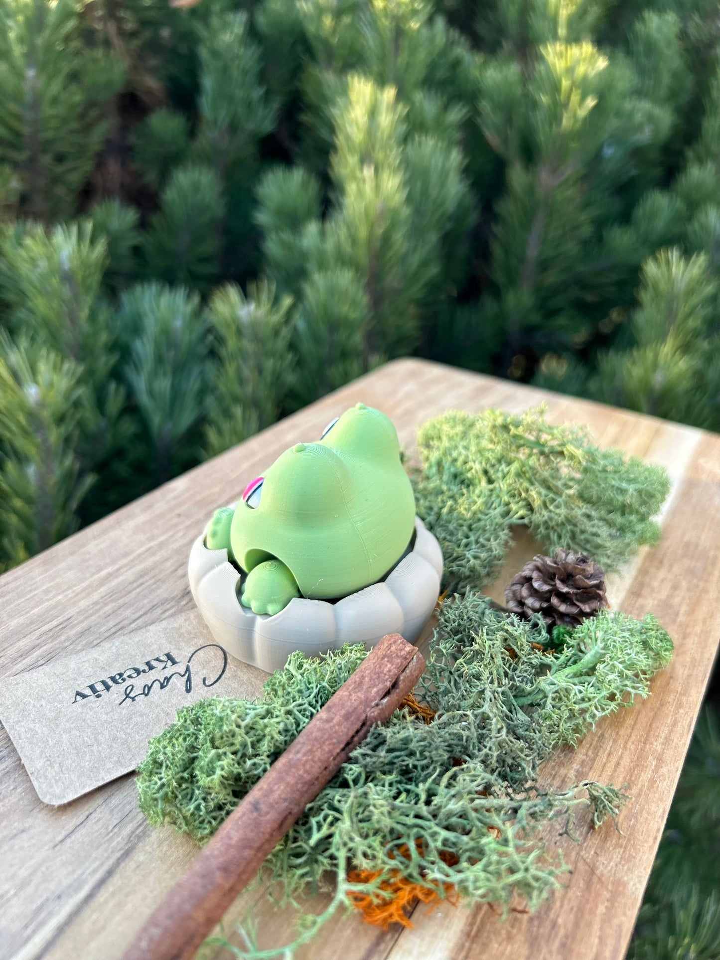 Klicker Fidget Toy - Frownies Frosch im Kissen
