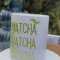 Personalisierbare Matcha Tasse. Keramiktasse, Kaffeebecher, Matcha Design