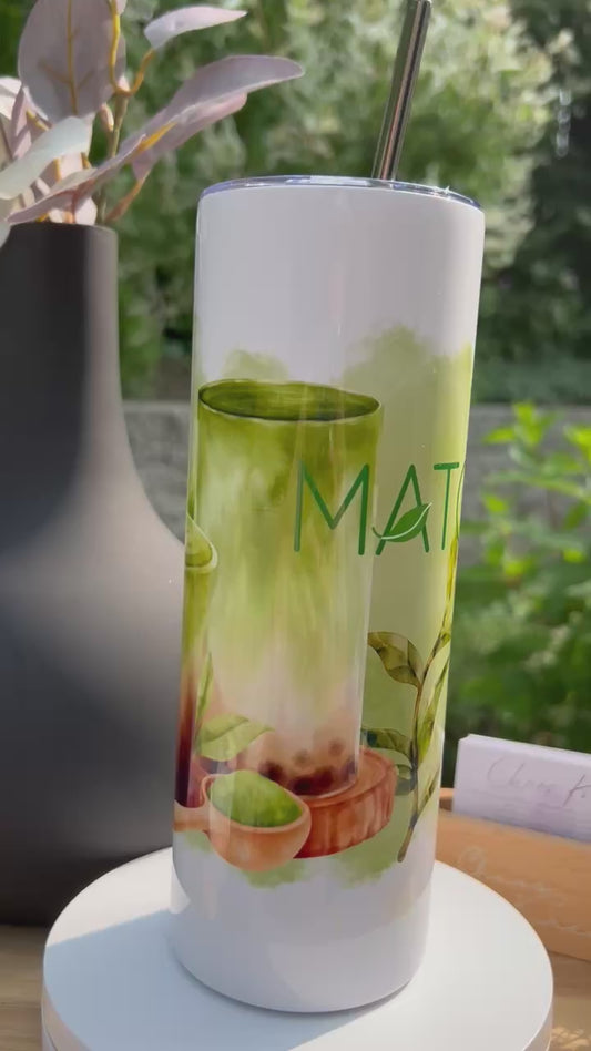 Edelstahl Thermobecher I Tumbler I Matcha 3