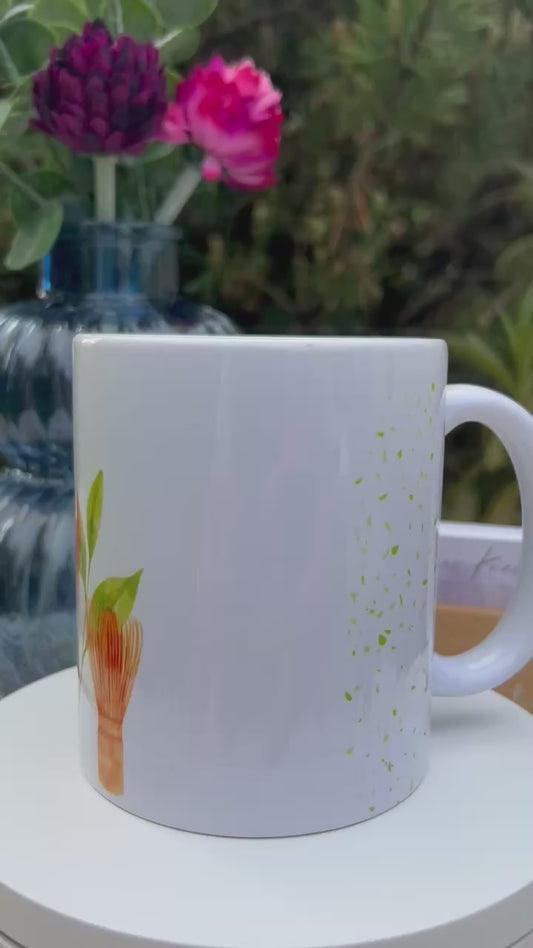 Personalisierbare 330ml Matcha Motiv-Tasse